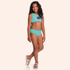 Conjunto Biquíni World Mermaid Dupla Face Fakini Feminino