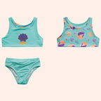 Conjunto Biquíni World Mermaid Dupla Face Fakini Feminino