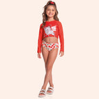 Conjunto Moda Praia Sweet Lemonade Com Amarrador Fakini Feminino