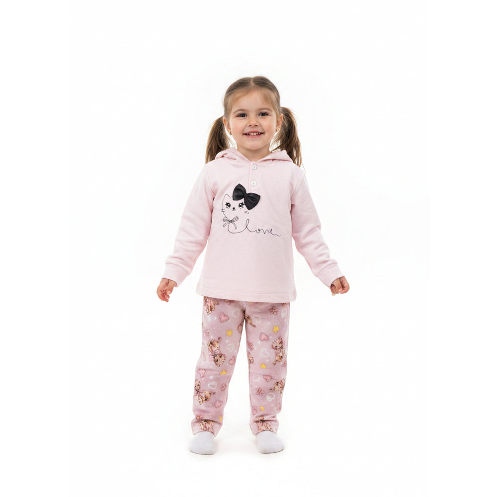 Conjunto Blusão E Calça Sempre Kids Feminino
