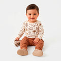 Conjunto Body Manga Longa E Calça Sempre Kids Masculino