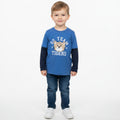 Camiseta Manga Longa Sempre Kids Estampada Masculina