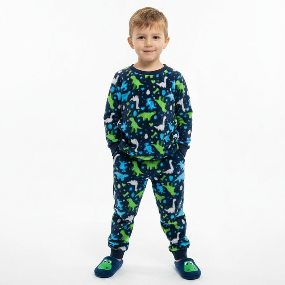 Conjunto Coral Fleece Sempre Kids Masculino