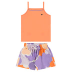 Conjunto Regata e Shorts Estampado Beeloop Feminino