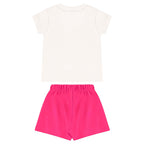Conjunto Blusa Manga Curta e Shorts  Beeloop Feminino