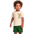 Conjunto Camiseta Manga Curta e Shorts Moletom Beeloop Masculino