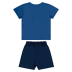 Conjunto Camiseta Manga Curta e Bermuda Moletom Beeloop Masculino