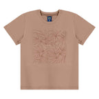 Conjunto Camiseta Manga Curta e Bermuda Moletom Beeloop Masculino