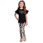 Conjunto Blusa e Legging Estampada Beeloop Feminino