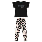 Conjunto Blusa e Legging Estampada Beeloop Feminino