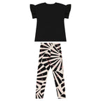 Conjunto Blusa e Legging Estampada Beeloop Feminino