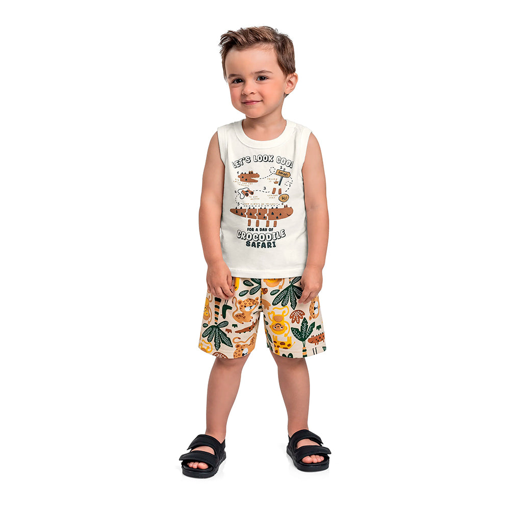 Conjunto Regata e Bermuda Beeloop Masculino