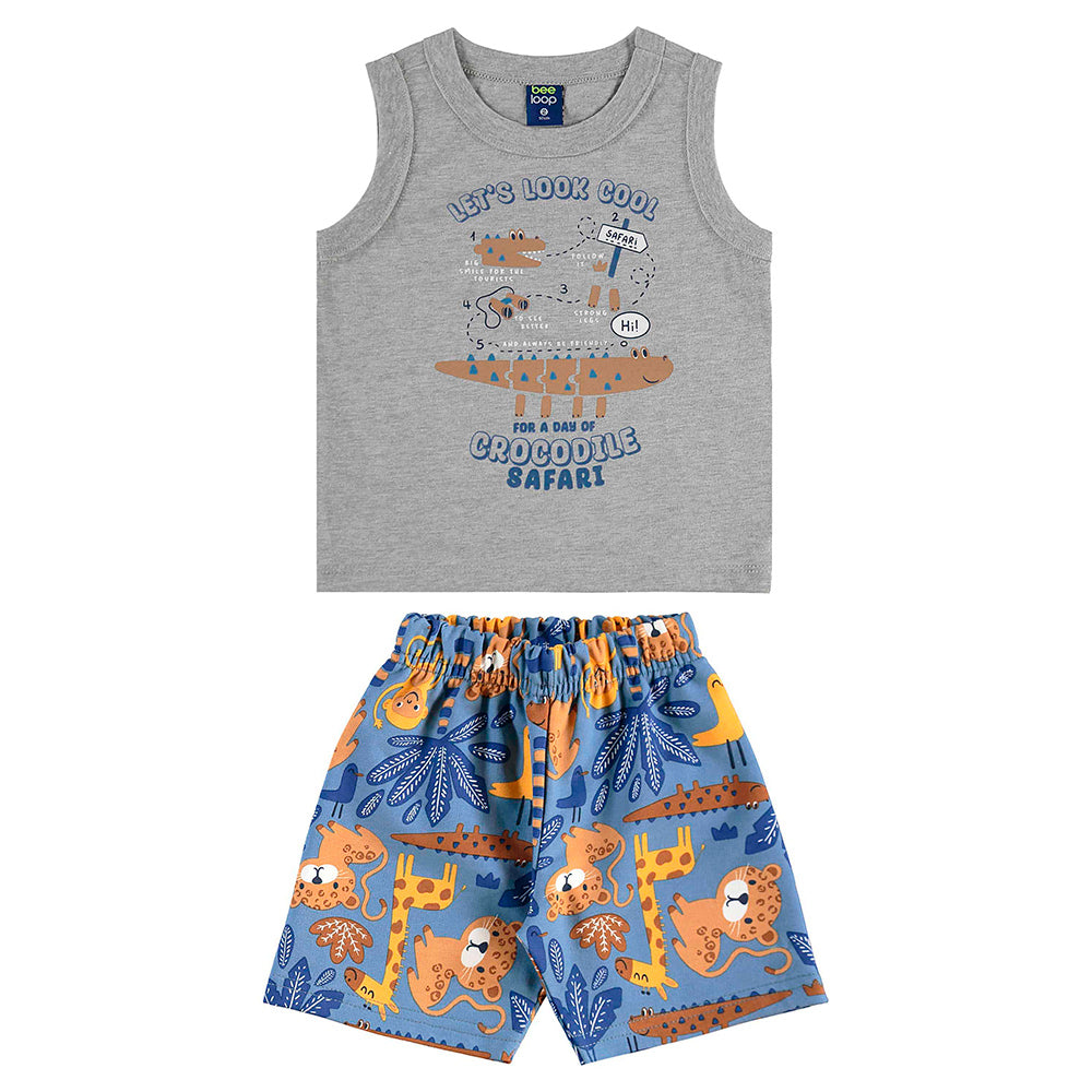 Conjunto Regata e Bermuda Beeloop Masculino