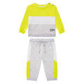 Conjunto Moletom Felpado Recorte Onda Marinha - Masculino