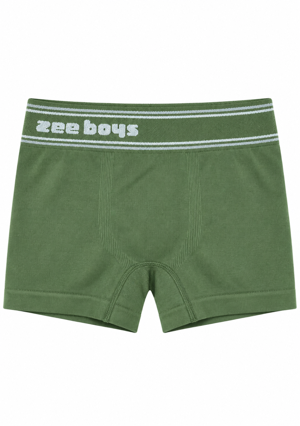 Cueca Boxer Infantil Sem Costura Menino Zee Rucci - Verde