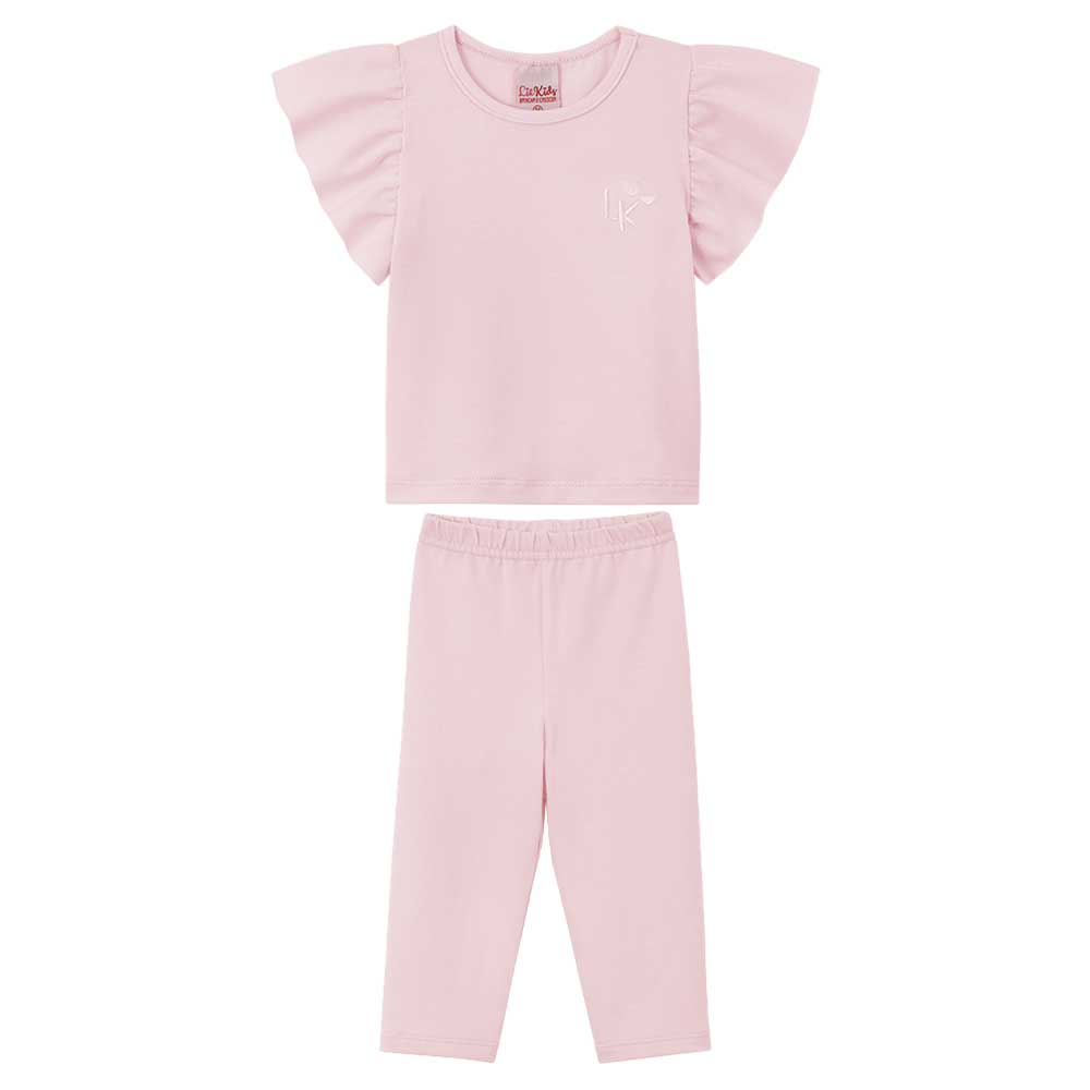 Conjunto Blusinha Manga Curta e Calça Legging Lik Kids - Menina