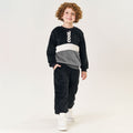 Conjunto Blusa e Calça em Pelinho Cool Preto Tileesul - Masculino