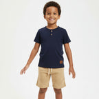 Conjunto Manga Curta e Bermuda Tileesul Masculino