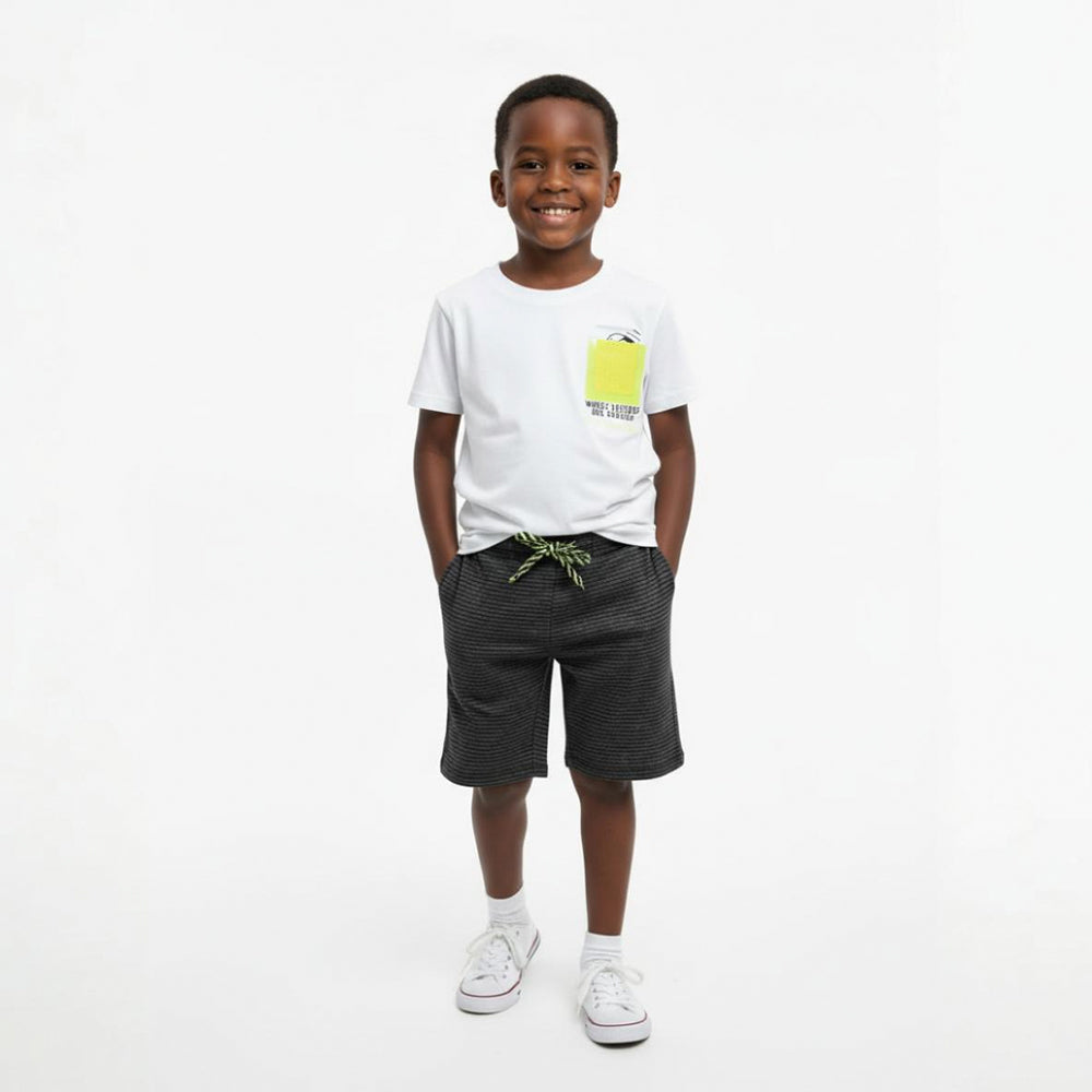 Conjunto Manga Curta e Bermuda Tileesul Masculino