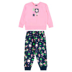 Conjunto Em Moletom Blusão e Calça Moletom Florido Bee Loop Feminina