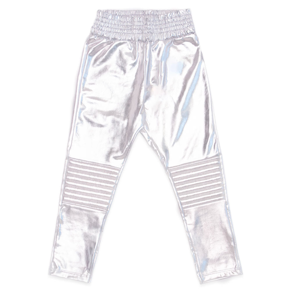 Calça Legging Metálica Milon - Feminina