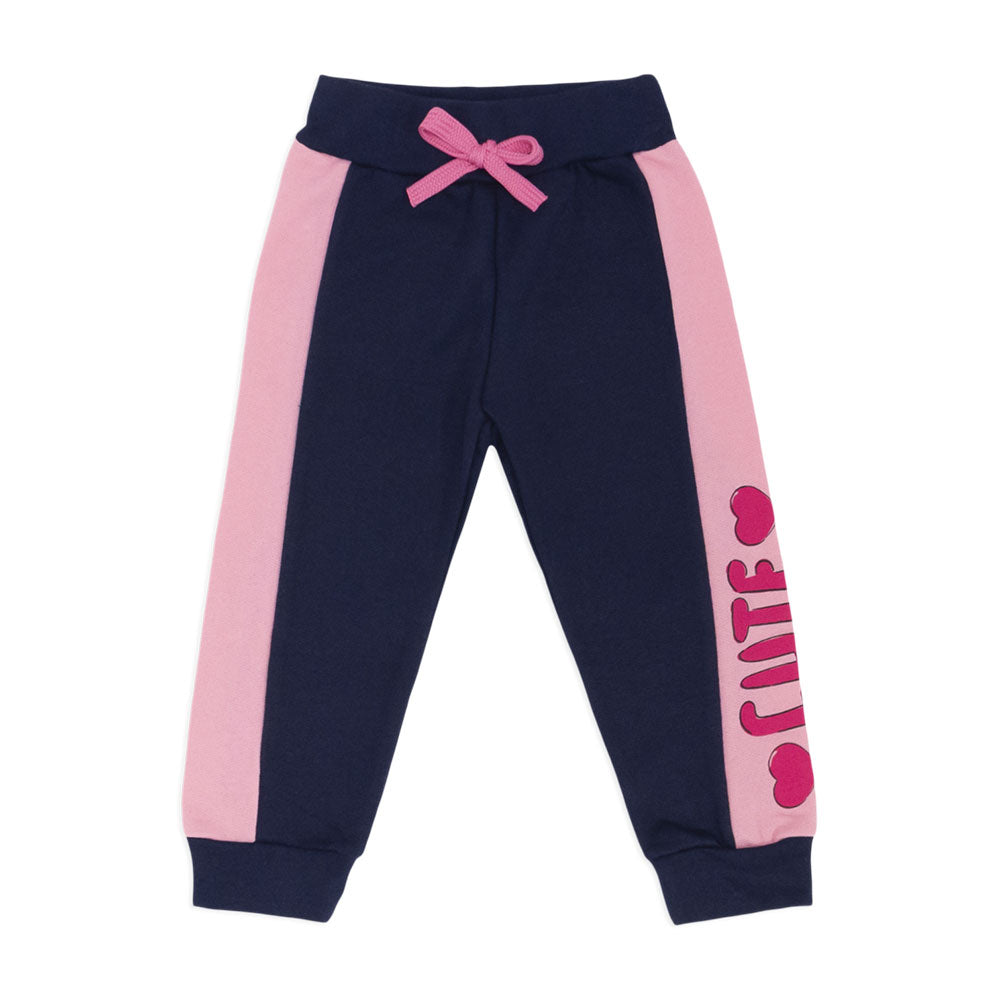 Calça Moletom Flanelada com Punho Cute Taita - Feminina