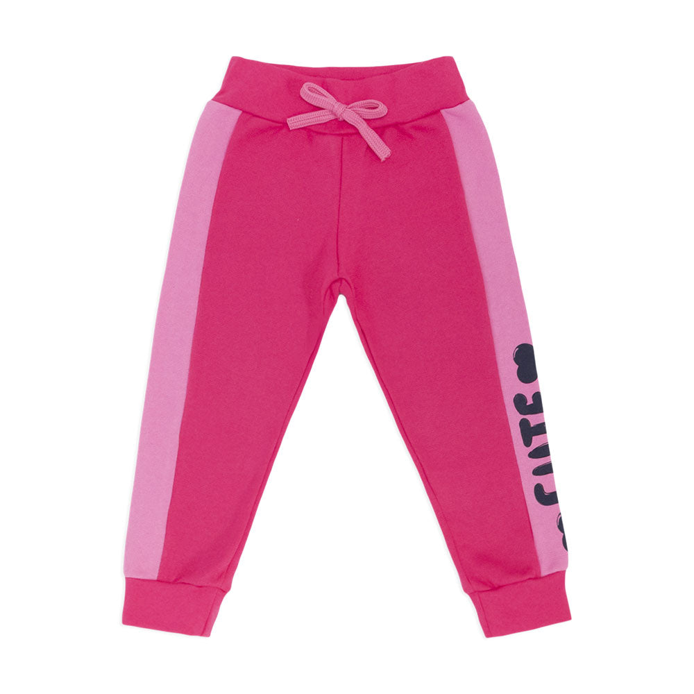 Calça Moletom Flanelada com Punho Cute Taita - Feminina