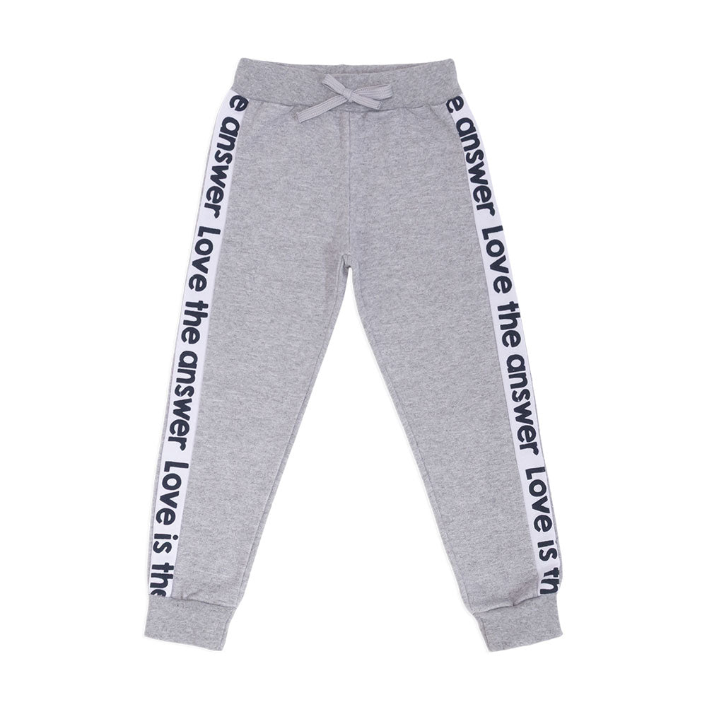 Calça Moletom Flanelada com Punho Love Is The Answer Taita - Feminina