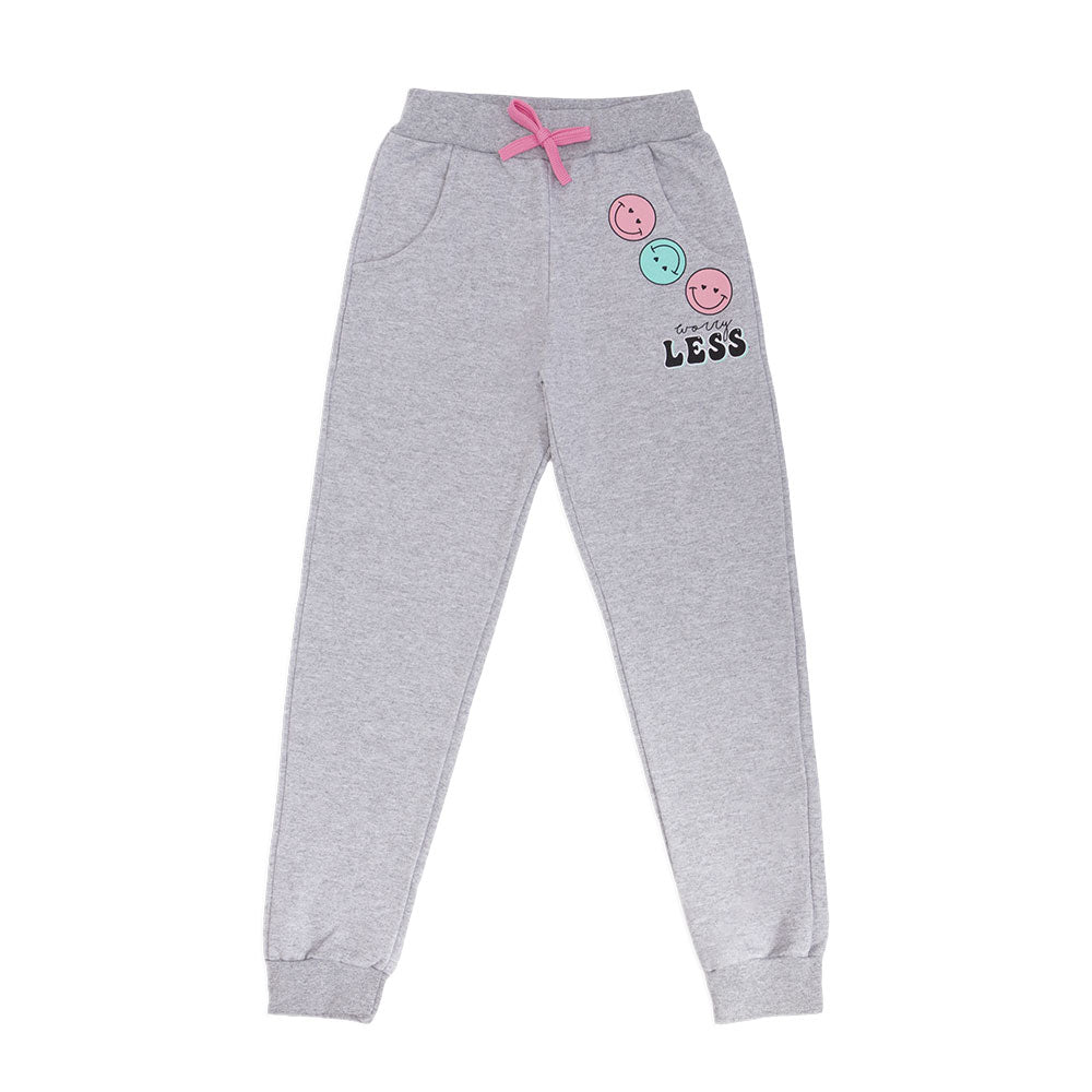Calça Moletom Flanelada com Punho Worry Less Taita - Feminina