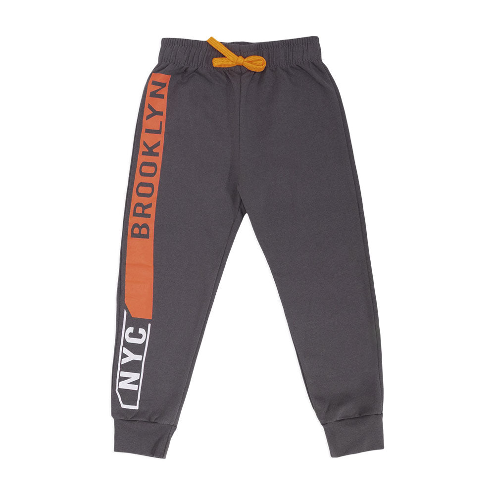 Calça Moletom Flanelada com Punho NYC Brooklin Taita - Masculina