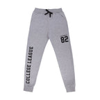 Calça Moletom Flanelada com Punho College League Taita - Masculina