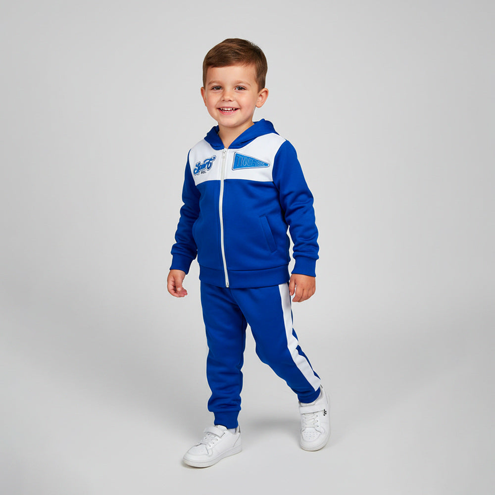 Conjunto Helanca Térmico Tiger Team Azul Marlan Masculino