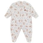 Macacão Manga Longa Estampado com Ziper Suedine Masculino – Urso Provençal