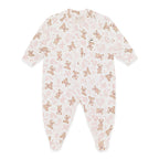 Macacão Manga Longa Estampado com Ziper Suedine Feminino – Ursa Provençal