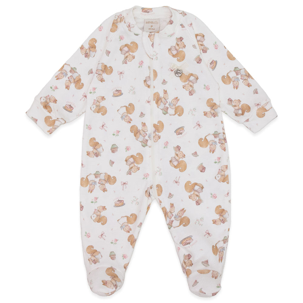 Macacão Manga Longa Estampado com Ziper Suedine Feminino –  Esquilinhas