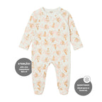 Macacão Manga Longa Forrado Plumante Mini & Co Feminino - Coelhinhas