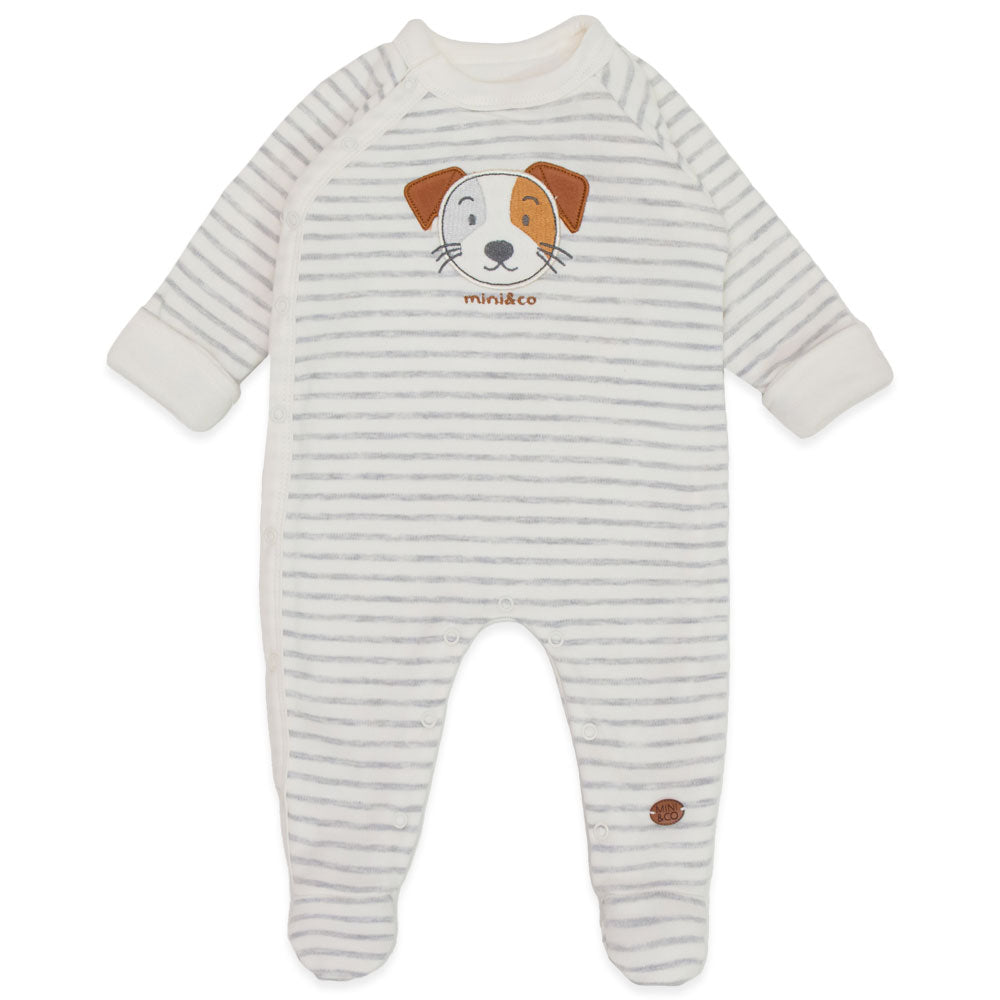 Macacão Manga Longa Bordado Forrado Suedine e Soft Masculino – Cachorrinho