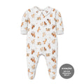 Macacão Manga Longa Gola Estampado Masculino Mini & Co - Cavalinhos