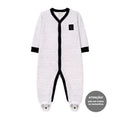 Macacão Manga Longa Listrado Suedine Mini & Co Masculino - Carrinhos
