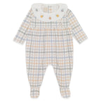 Macacão Manga Longa com Gola Babado Suedine Feminino – Fazendinha