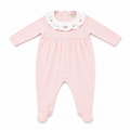 Macacão Manga Longa Com Gola E Babado Mini & CO Feminino - Ursinhas