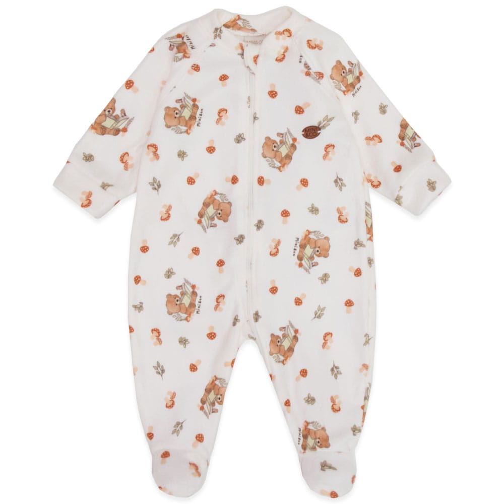 Macacão Manga Longa Estampado com Ziper Microsoft Unissex –  Ursinhos