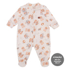 Macacão Manga Longa Microsoft Estampado Masculino - Cachorrinhos