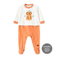 Macacão Manga Longa Sobreposto Suedine Mini & Co Masculino - Cachorrinho