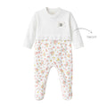 Macacão Manga Longa Sobreposto Tricot e Suedine Mini & Co Feminino - Gatinhas