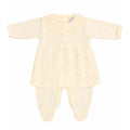 Macacão Manga Longa Vestido Tricot Amarelo Feminino – Mini & Co