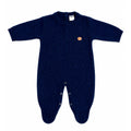 Macacão Manga Longa Tricot Losango Marinho Masculino – Mini & Co