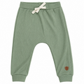 Calça Avulsa Canelada Unissex Mini & Co - Verde