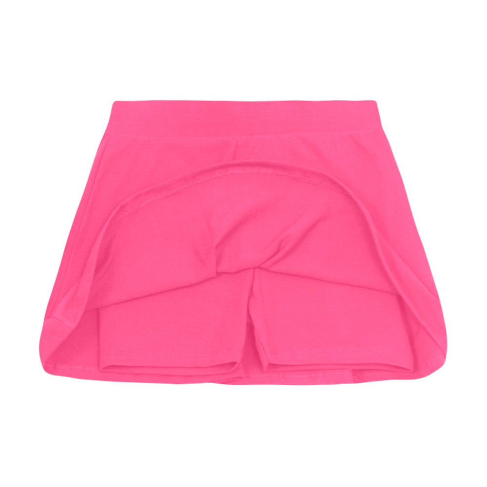 Saia Shorts Brandilli Em Cotton Feminina