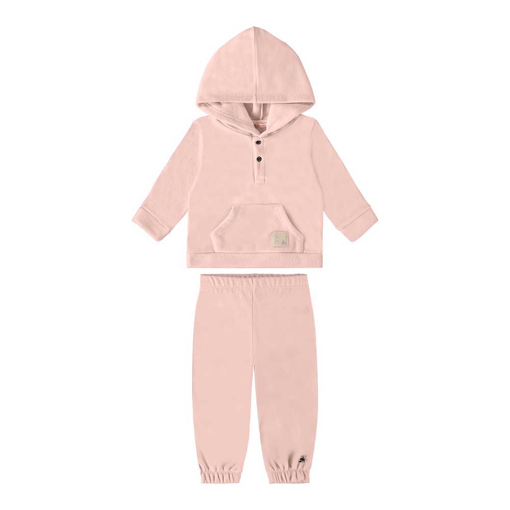 Conjunto Blusão e Calça em Soft Somnii - Feminino